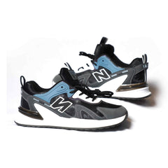 23060 Grey Cross Border All Season Men Sneakers Luxury Shoes, Fashion High Top Running Shoes For Male Walking Sneakers