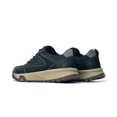 27002-Black Premium causal shoes For Men