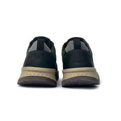 27002-Black Premium causal shoes For Men