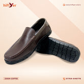 22054 Coffee New 2023 Genuine leather casual footwear for Man