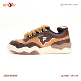 25028-brown premium stylish look Design All Seasons sneaker for men
