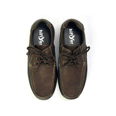 27031-Coffee Premium causal shoes For Men