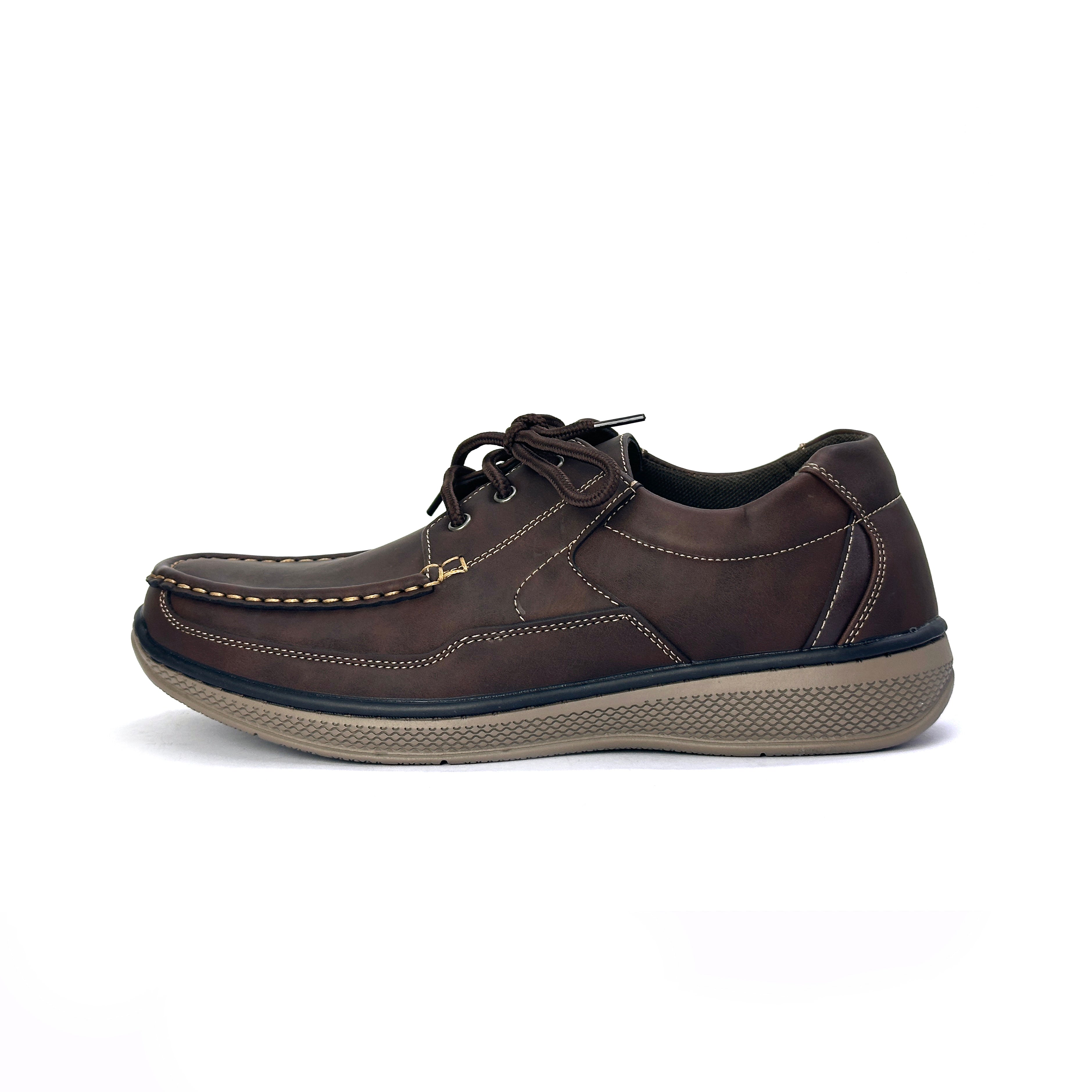 27031-Coffee Premium causal shoes For Men