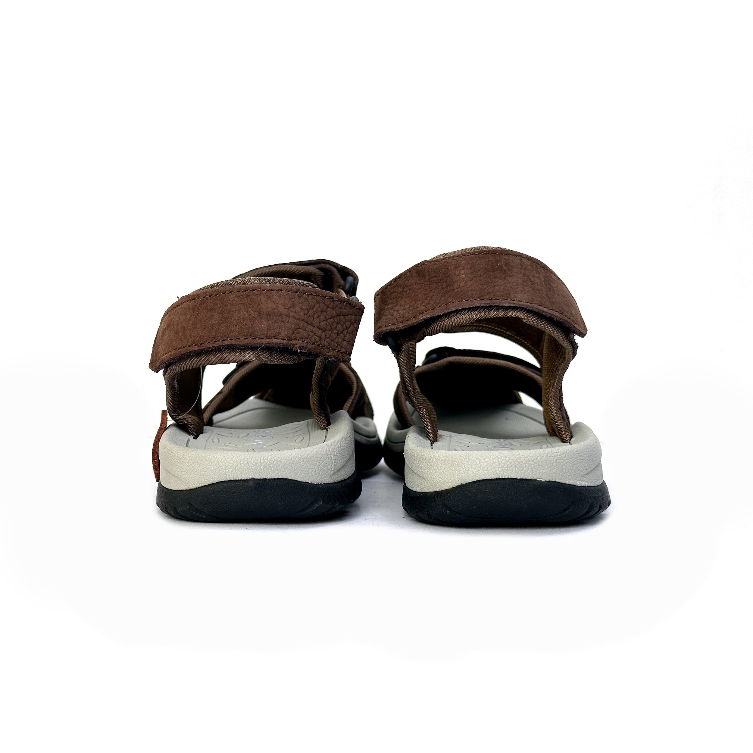 27024-Coffee Premium with belt High-Quality Men's sandal