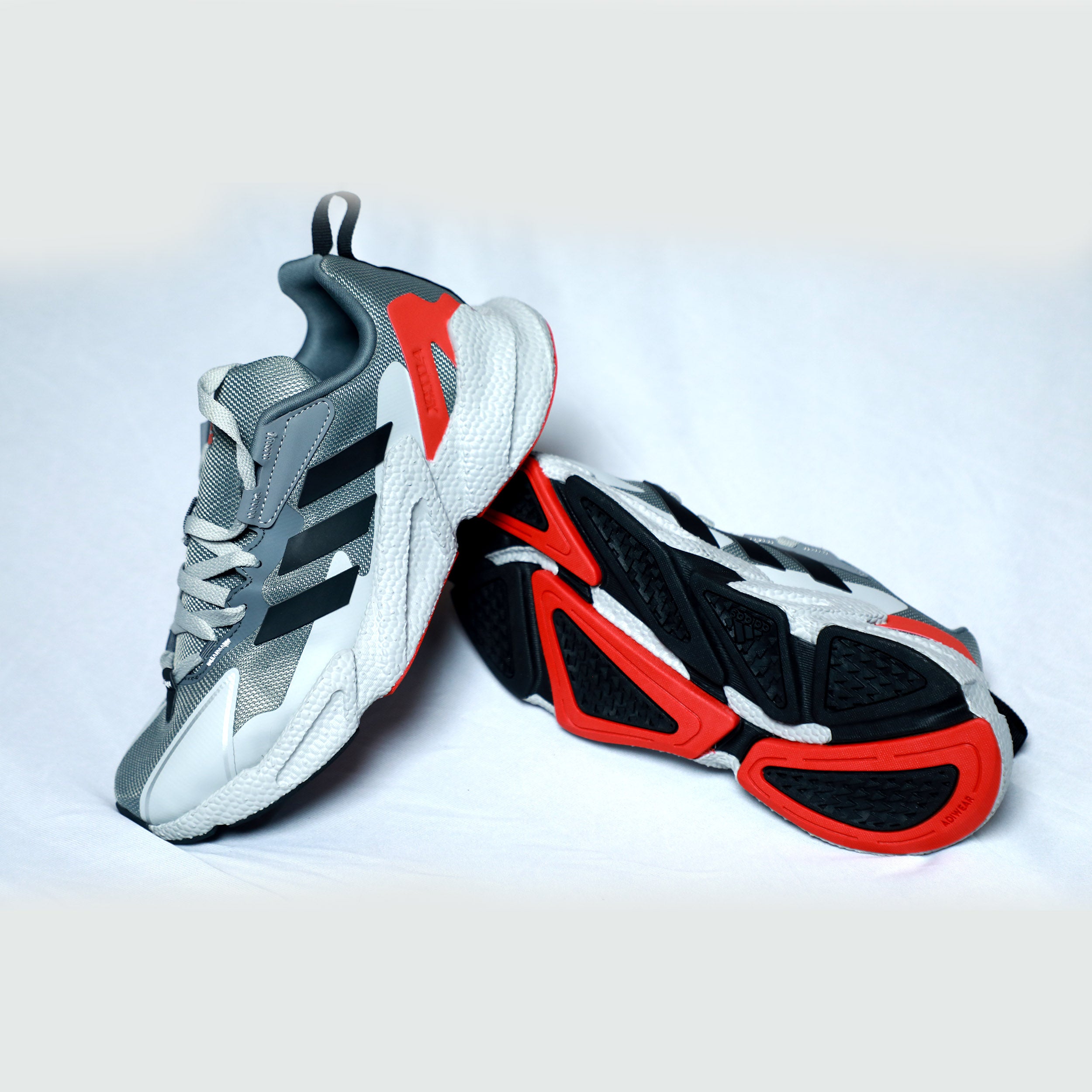 23078 Grey Thick Bottom Men's Sneakers Increase High Anti-slip Comfortable Men's shoe