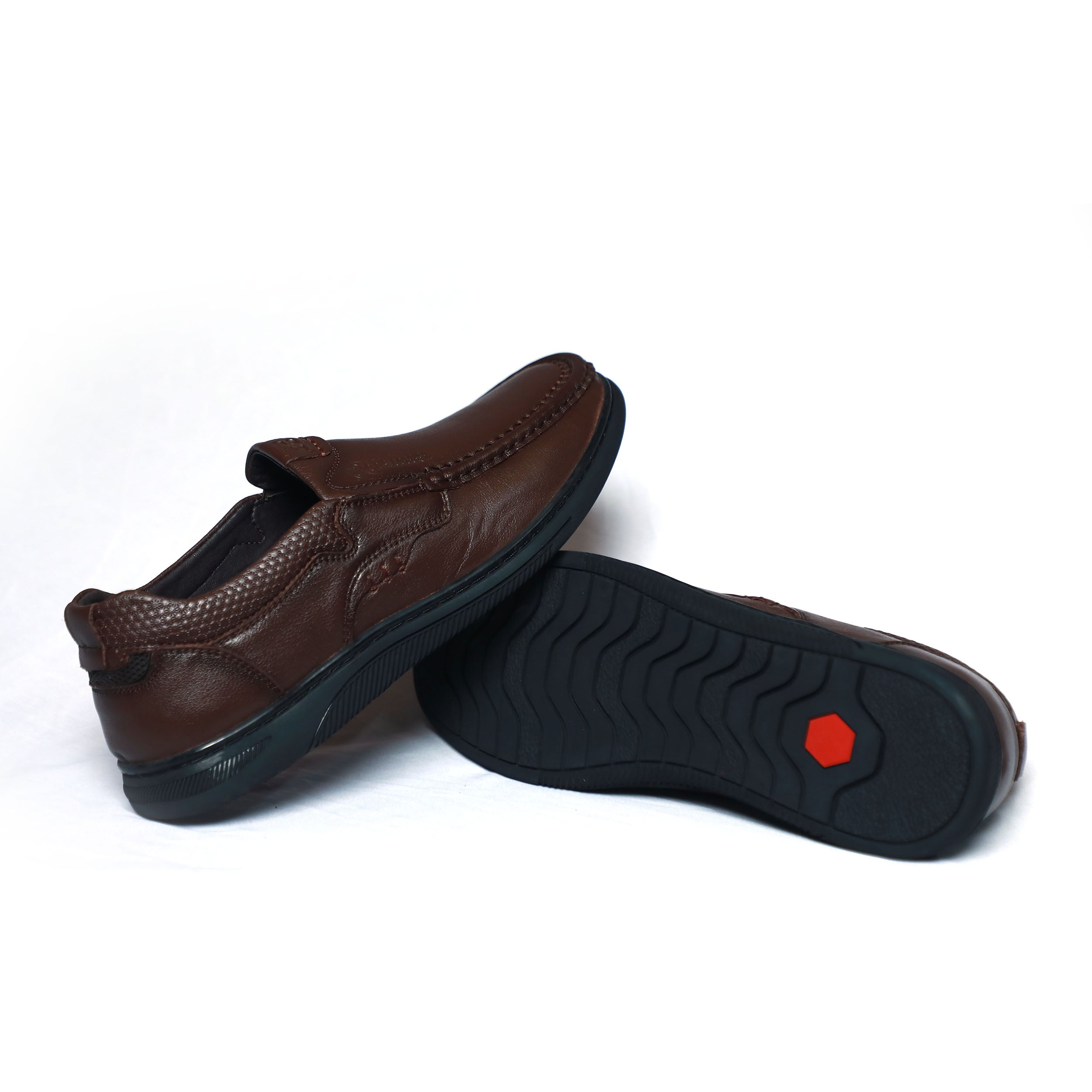 23068 Coffee More Finest non-slip footwear for leisure soft sole Mans Shoe