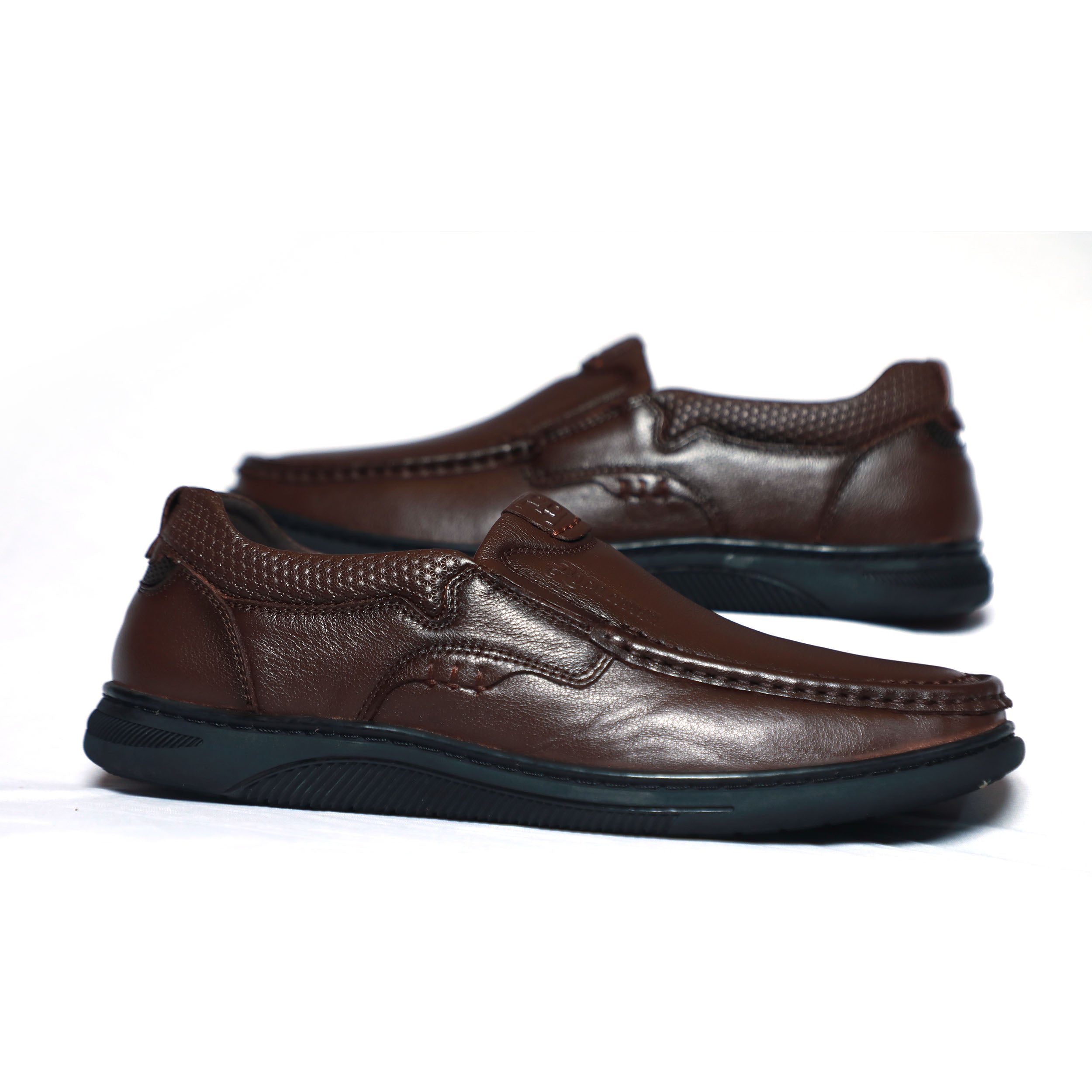 23068 Coffee More Finest non-slip footwear for leisure soft sole Mans Shoe