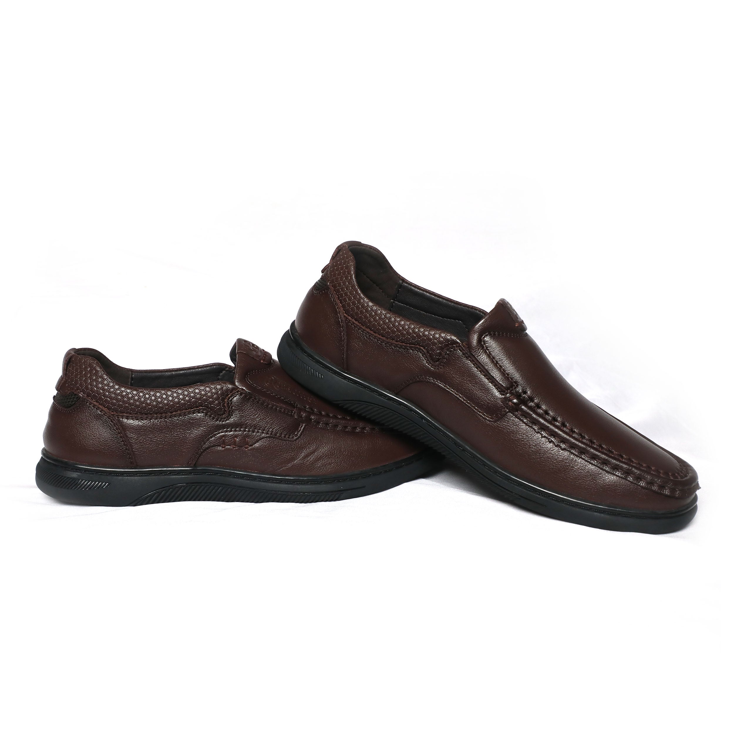 23068 Coffee More Finest non-slip footwear for leisure soft sole Mans Shoe