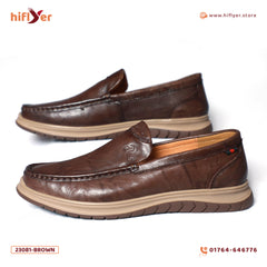 23081 Coffee More Finest breathable non-slip footwear for leisure soft sole Mans Shoe