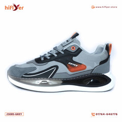 23085 Grey Light Weight Bounce Sole Comfort Sneakers For Men