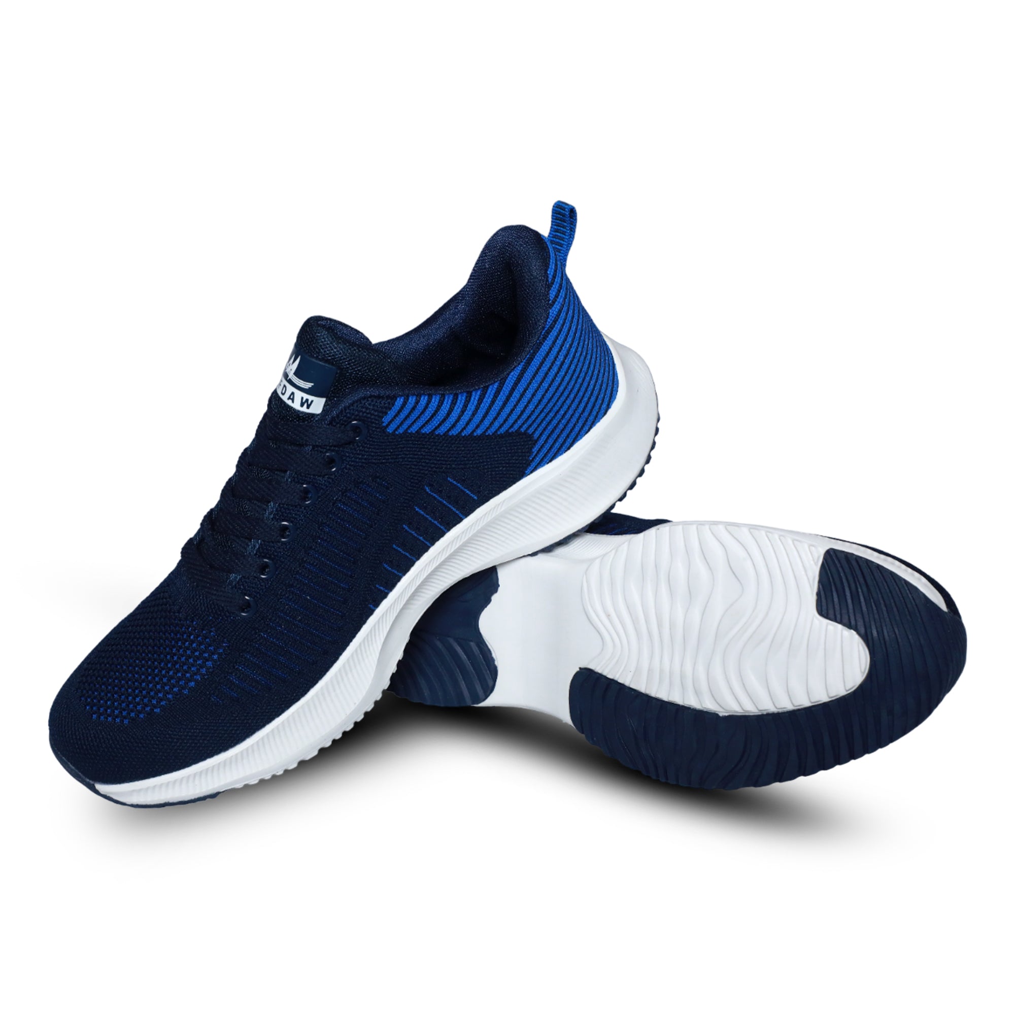 23095 Blue Oversize Sneaker Breathable And Durable Sneaker For Men