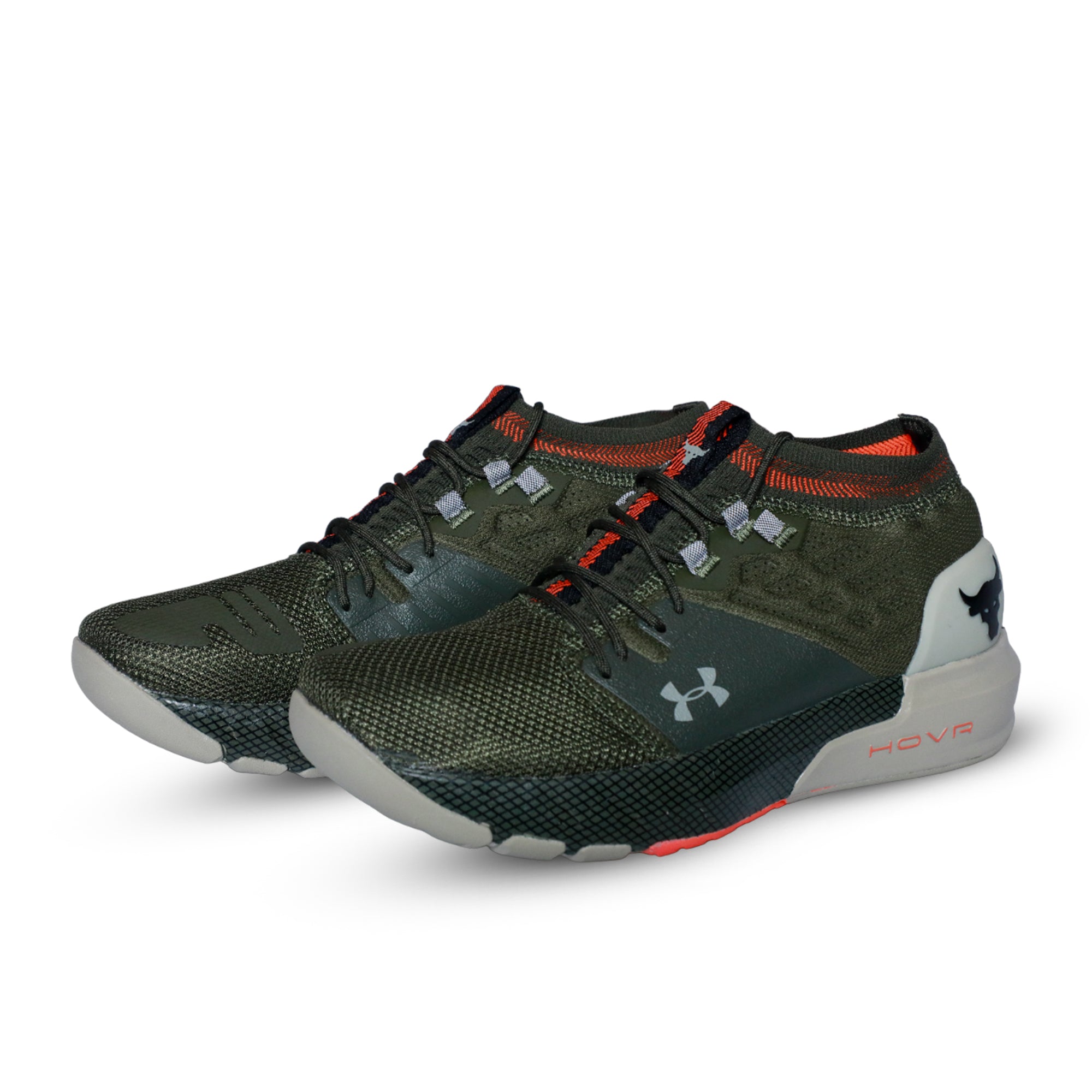 24001 Olive Sports Casual Shoe for man.