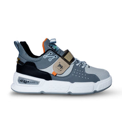 24002 Grey Sneaker & Sports, Shoes Men Sneakers Mesh Lace Up Mixed Colors Shoes Men Casual Shoes