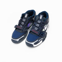 24006 Navy Blue Sneaker & Sports, Mesh Sneakers Breathable Trainers Man Trekking Sports Shoes, Men Wedge Sneakers