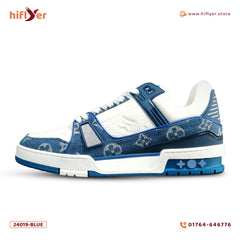 24019-Blue Premium Men Sport Sneaker Shoe