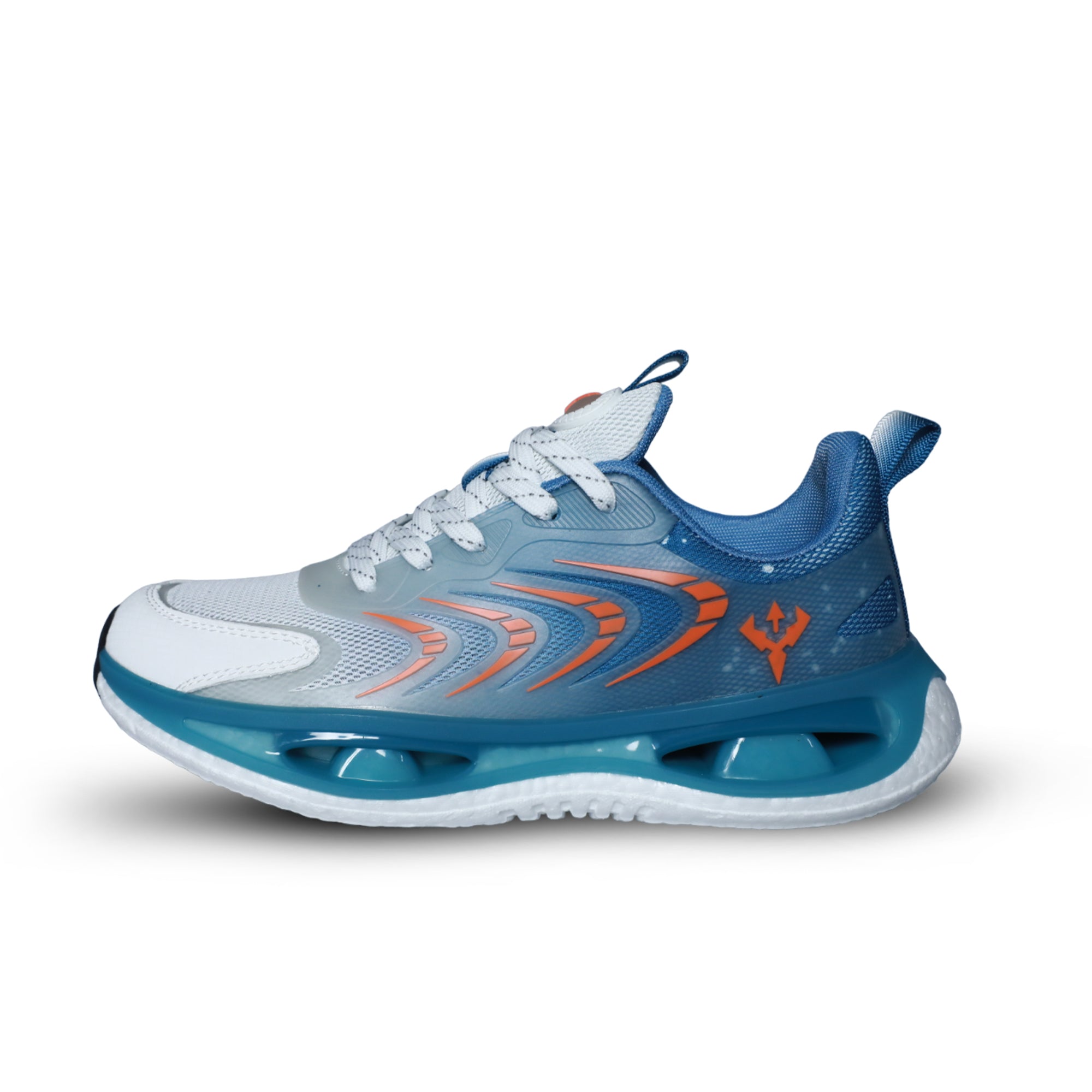 24027 Blue Running Sneakers Shoes For men
