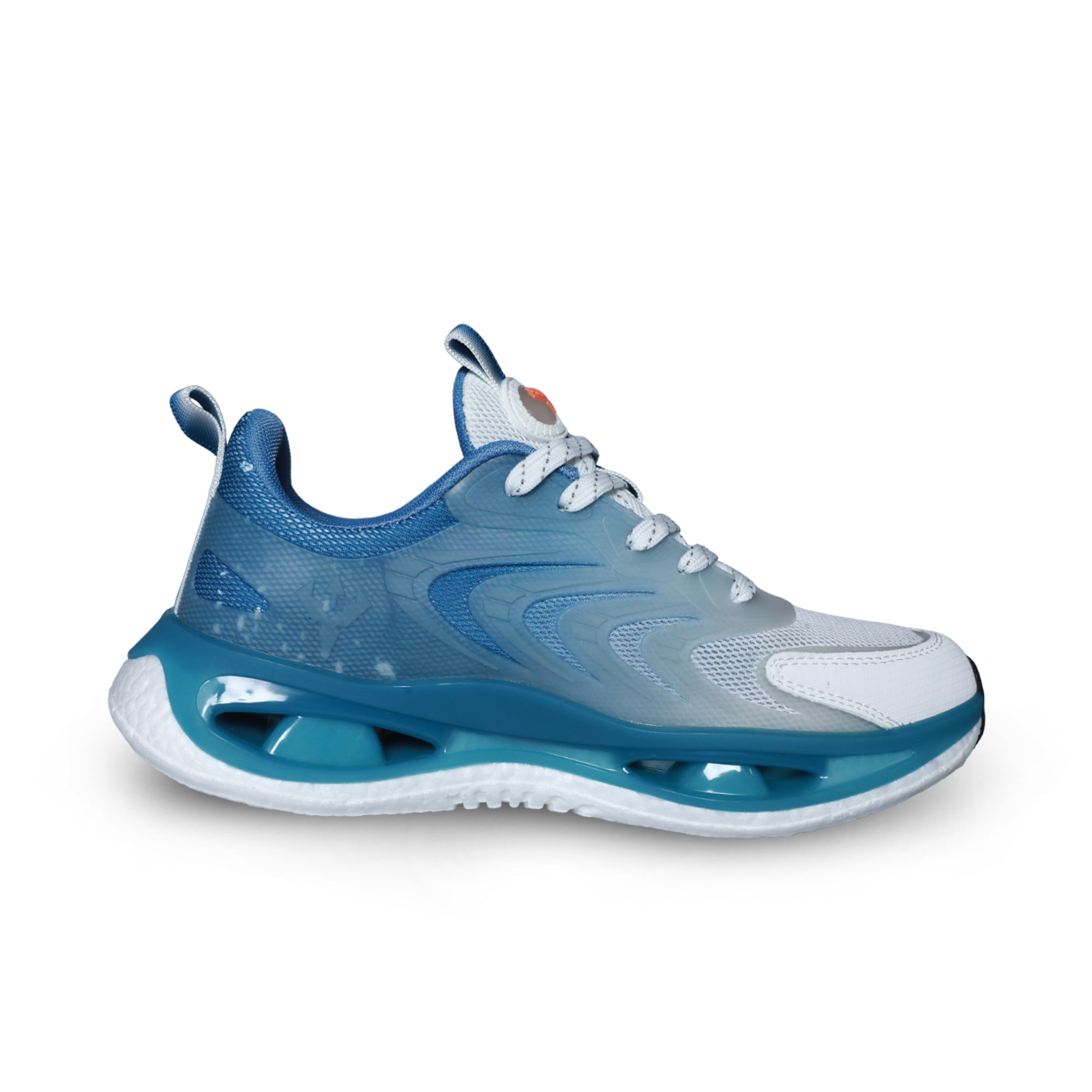 24027 Blue Running Sneakers Shoes For men