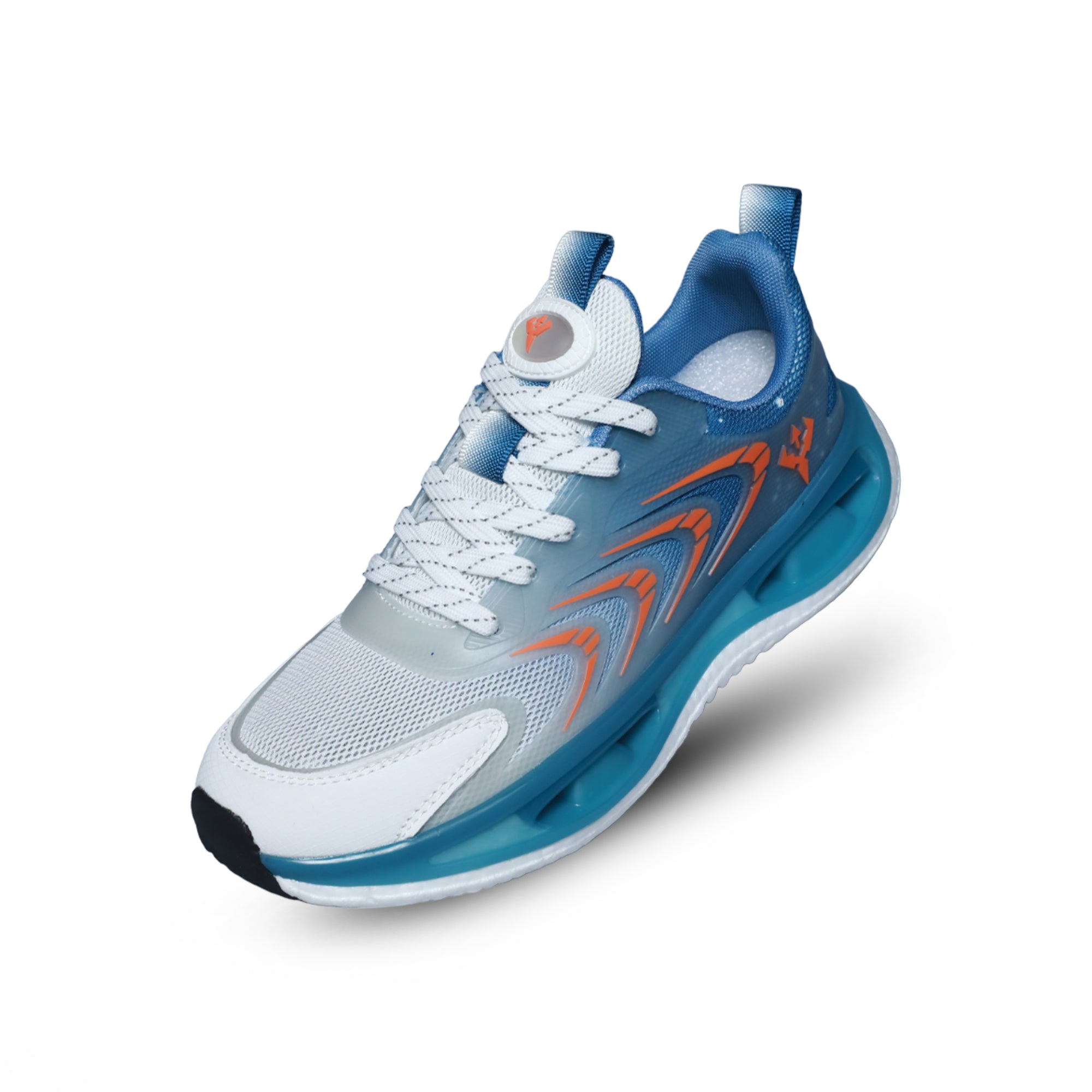 24027 Blue Running Sneakers Shoes For men
