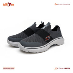 24029 Dark Grey Sports Shoes For men