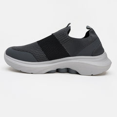 24029 Dark Grey Sports Shoes For men