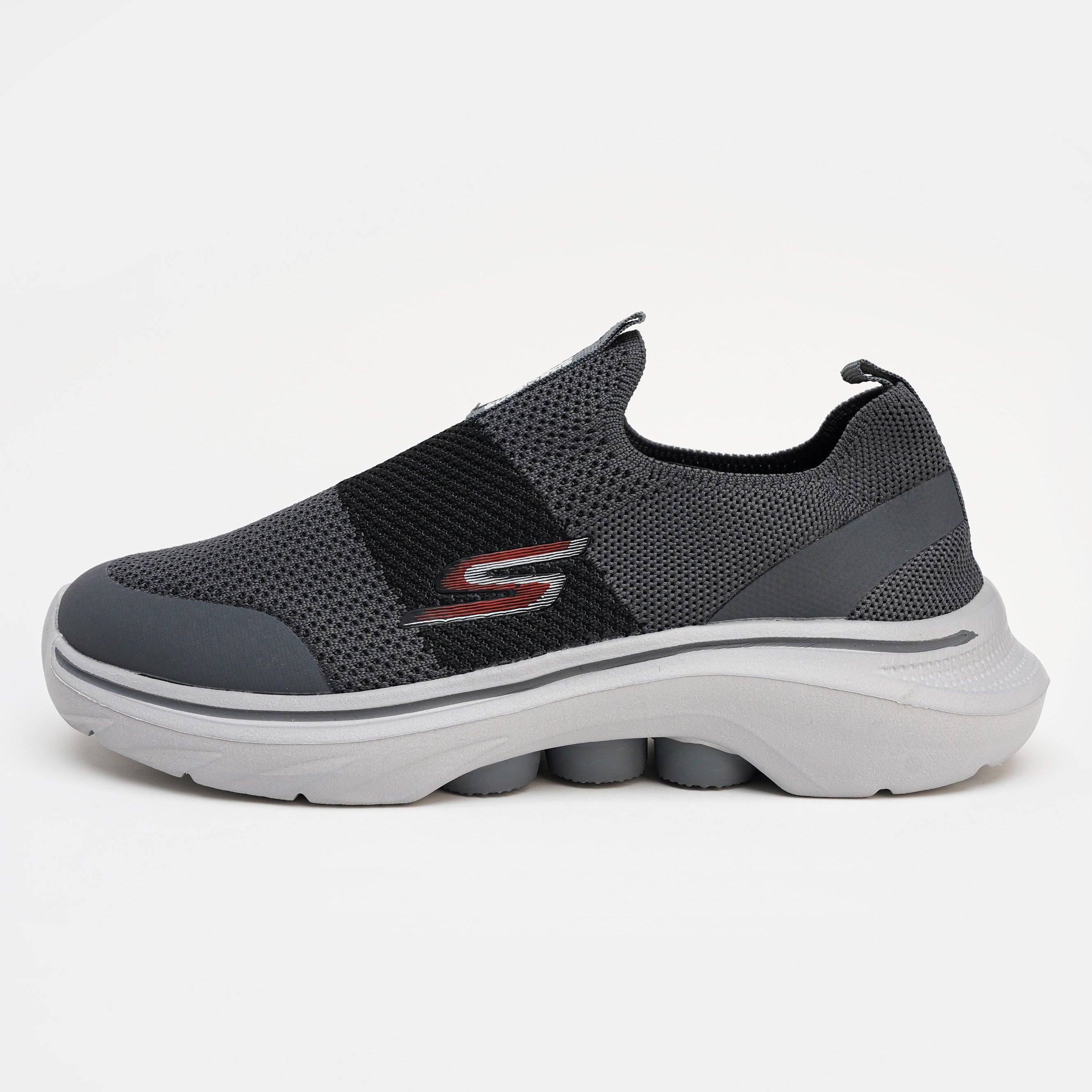24029 Dark Grey Sports Shoes For men