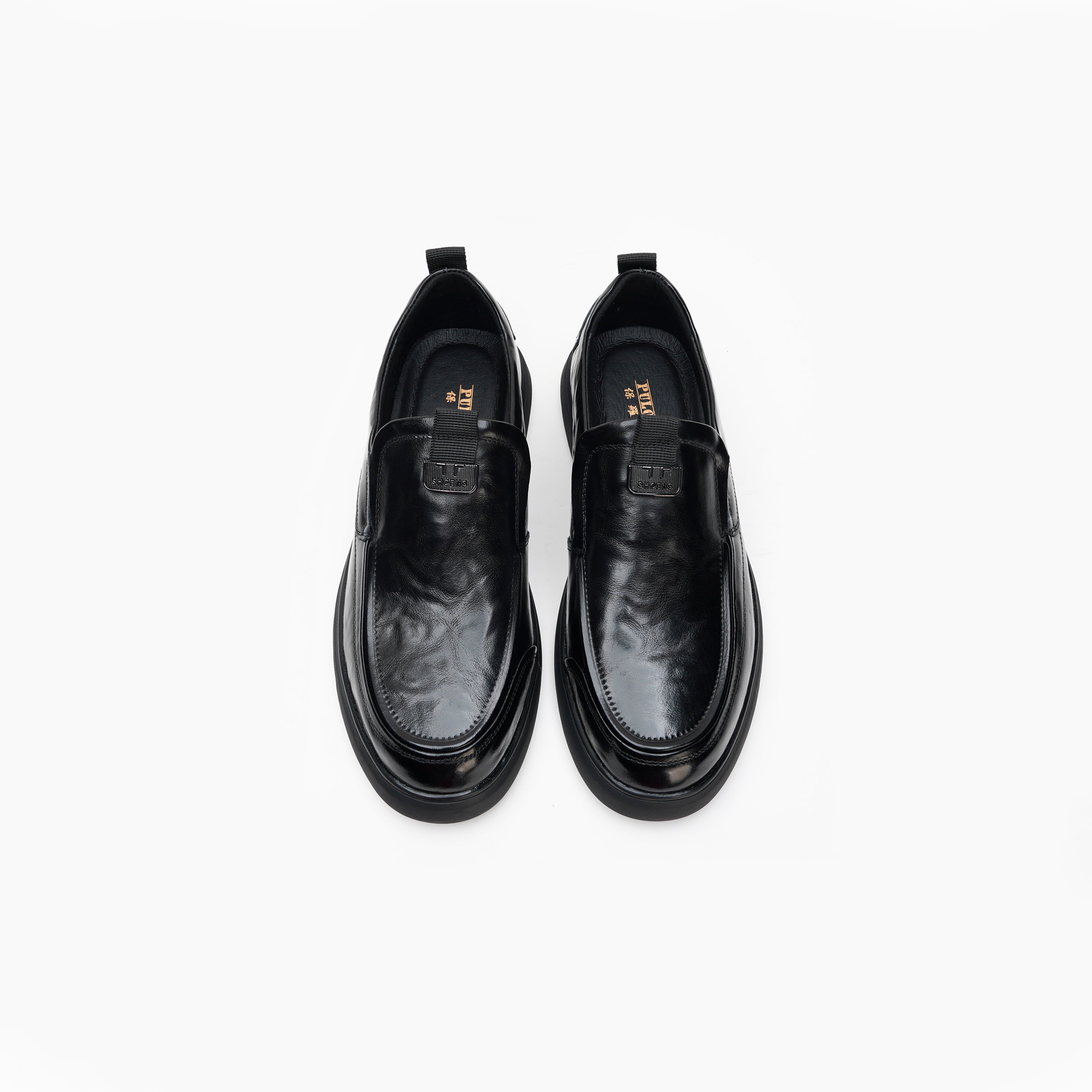 24076-Black Formal Oxford Genuine Cow Leather Premium shoes For Men