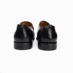 25023-Black Formal Genuine Cow leather Double Monk Alligators with TPR Welted Sole Monk Strap For Men