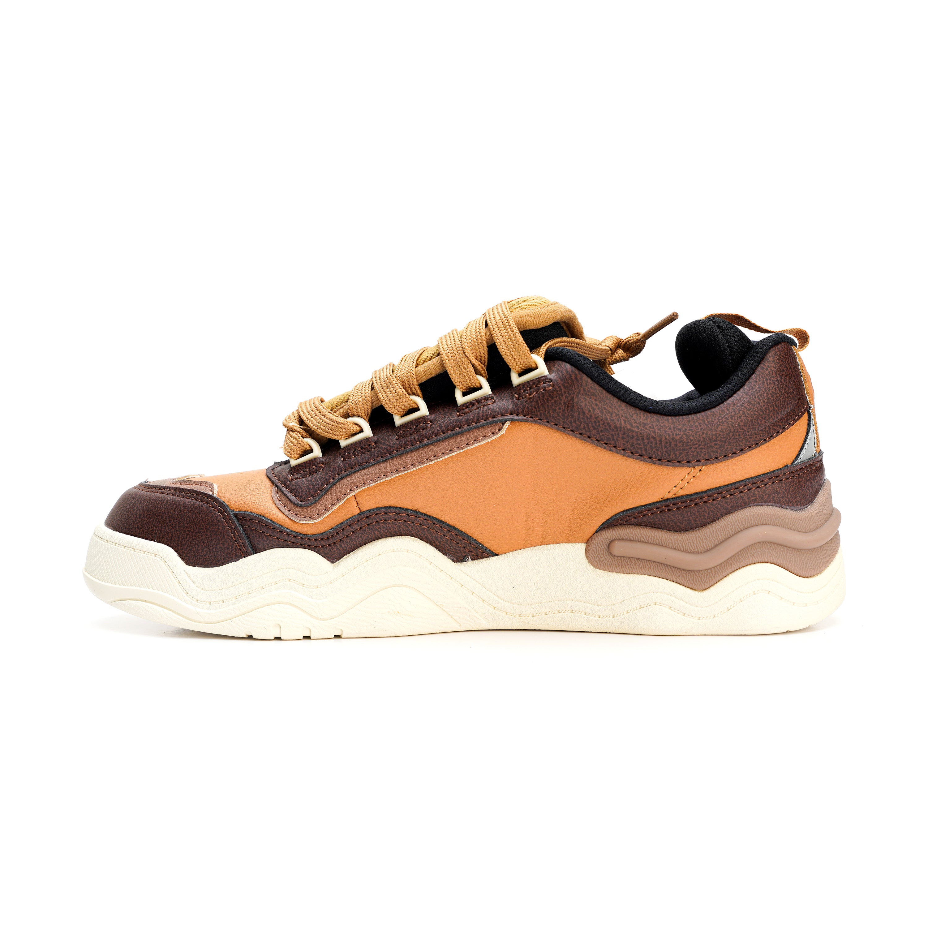 25028-brown premium stylish look Design All Seasons sneaker for men