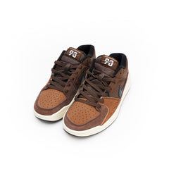 25044-Coffee leather look stylish Design All Seasons sneaker for men