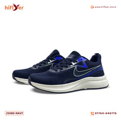 25080-Navy Blue Lightweight Running Sports Comfortable Sneaker