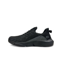 25082-Black Lightweight Running Sports Comfortable Sneaker