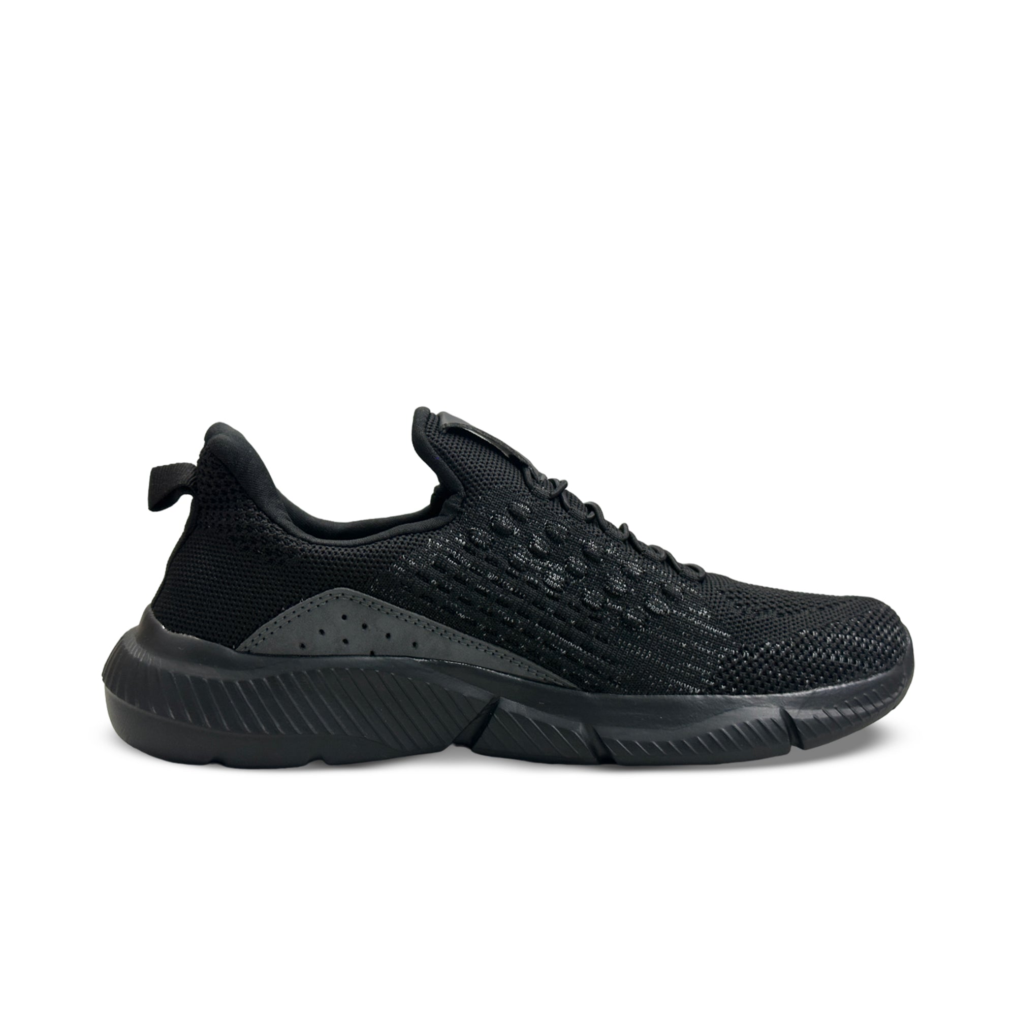 25082-Black Lightweight Running Sports Comfortable Sneaker