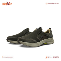 25085-Dark Brown Lightweight Running Sports Comfortable Sneaker