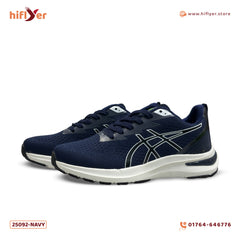 25092-Navy Blue Lightweight Running Sports Comfortable Sneaker