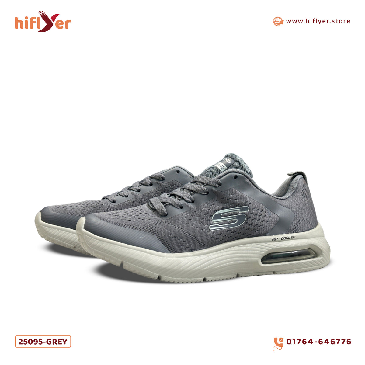 25095-Ash Lightweight Running Comfortable Sneaker