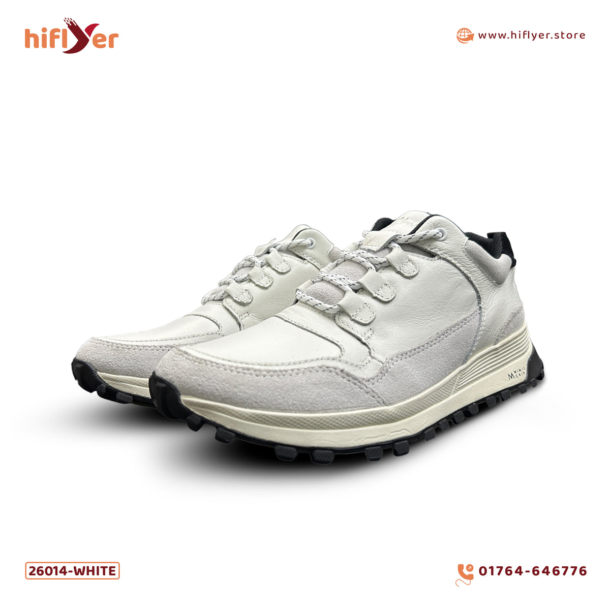 26014-White Comfortable breathable non-slip footwear soft sole Casual Shoes for men