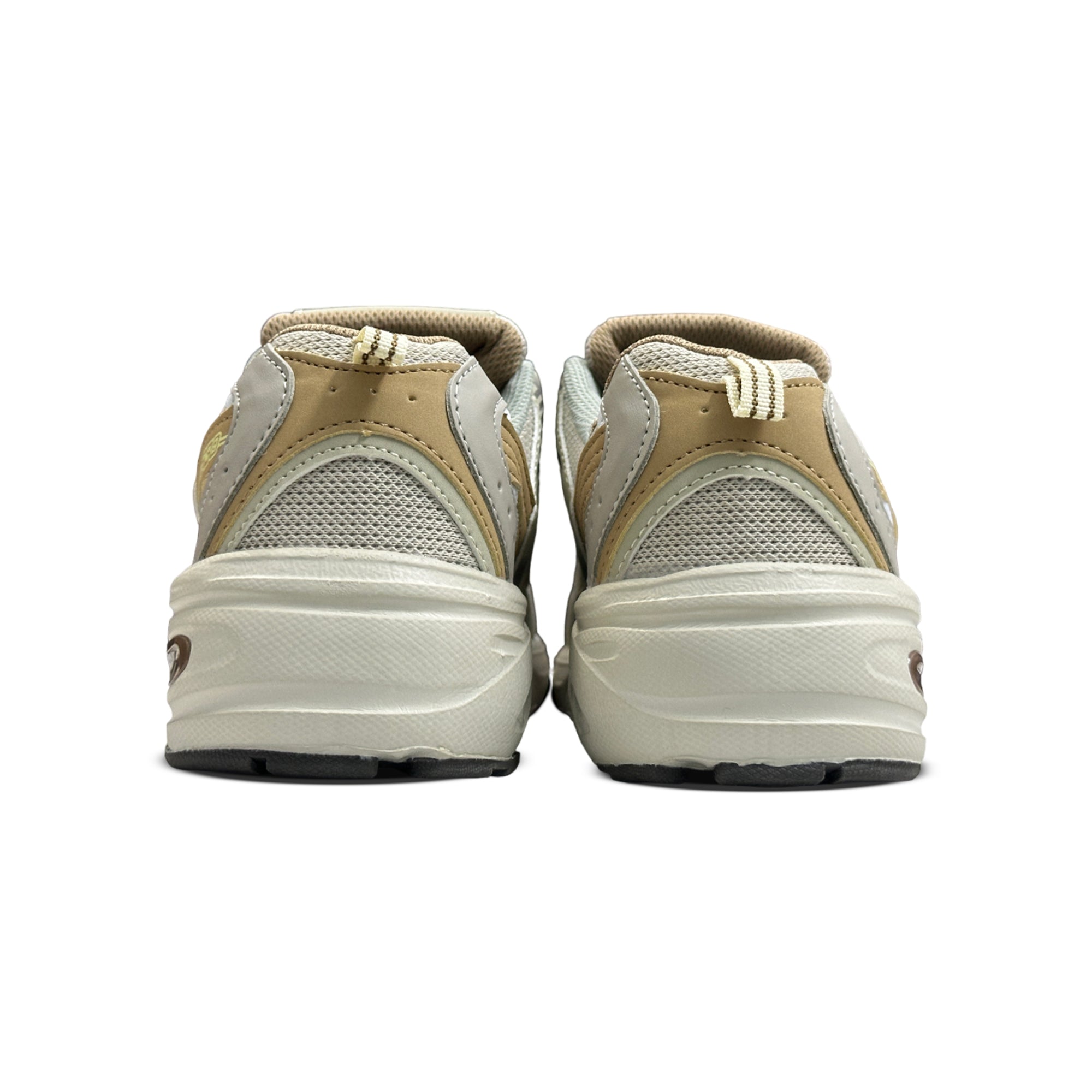 25060-Beige Super Leichter Sportlicher Sneakers