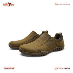 26029-Brown Comfortable breathable non-slip footwear soft sole Casual Shoes for men