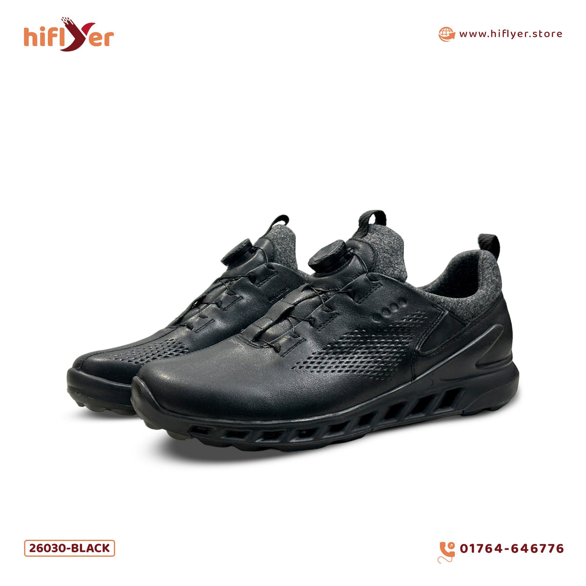 26030-Black Superior Golf Sneakers For Men