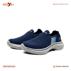 26039-Navy Blue Lightweight Running Sports Comfortable Sneaker