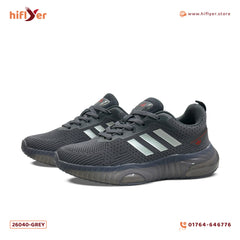 26040-Grey Lightweight Running Comfortable Sneaker