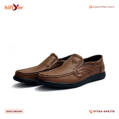 26052-Brown Premium Casual Shoes for men