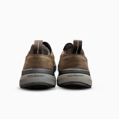 26013-Coffee More Comfortable breathable non-slip footwear soft sole Casual Shoes for men