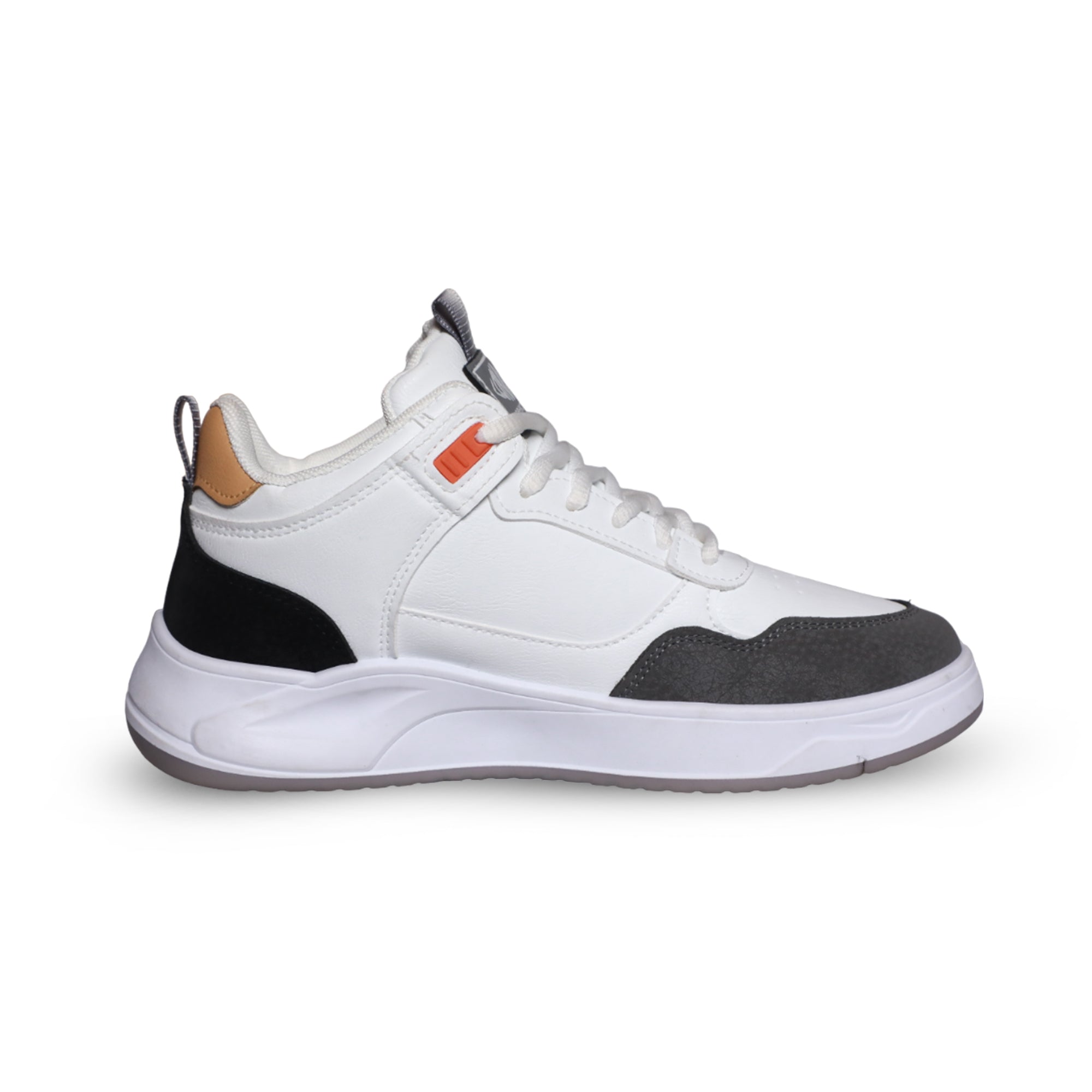 24048 White Sneakers, Sports, Stylish Shoes for Men