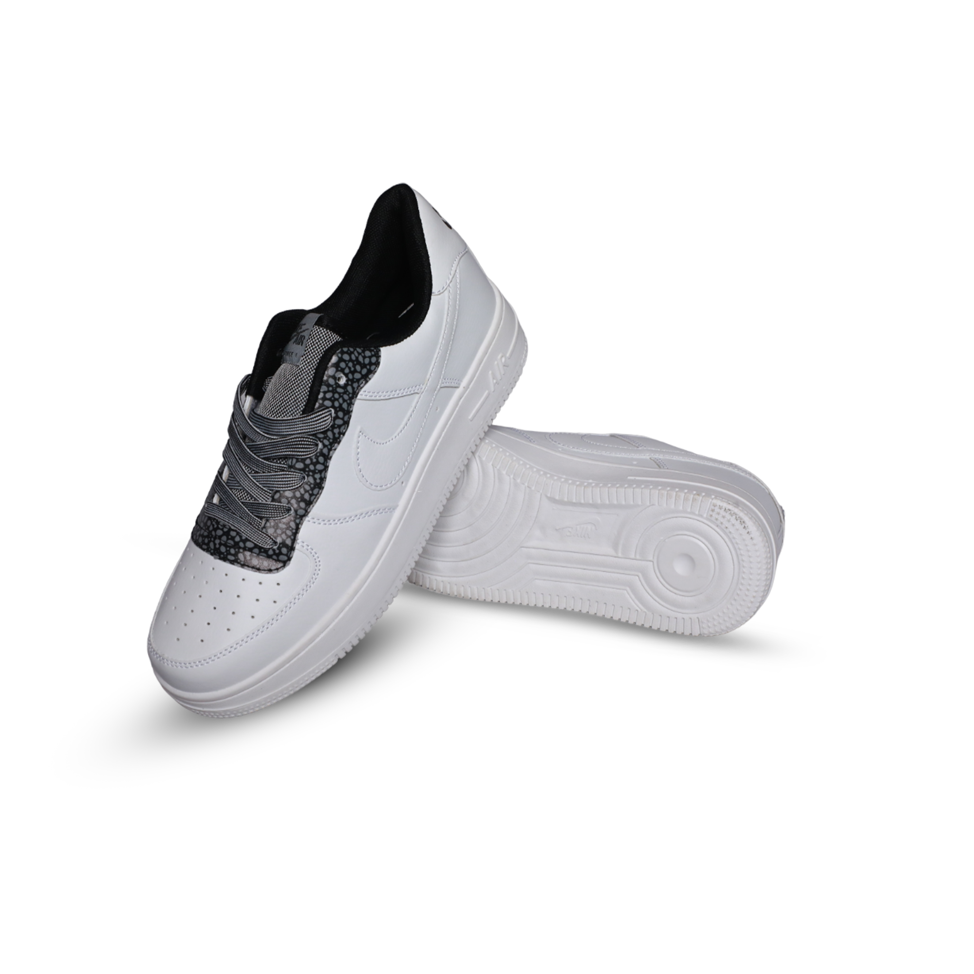 24020 White Sneakers, Sports, Stylish Shoes for Men