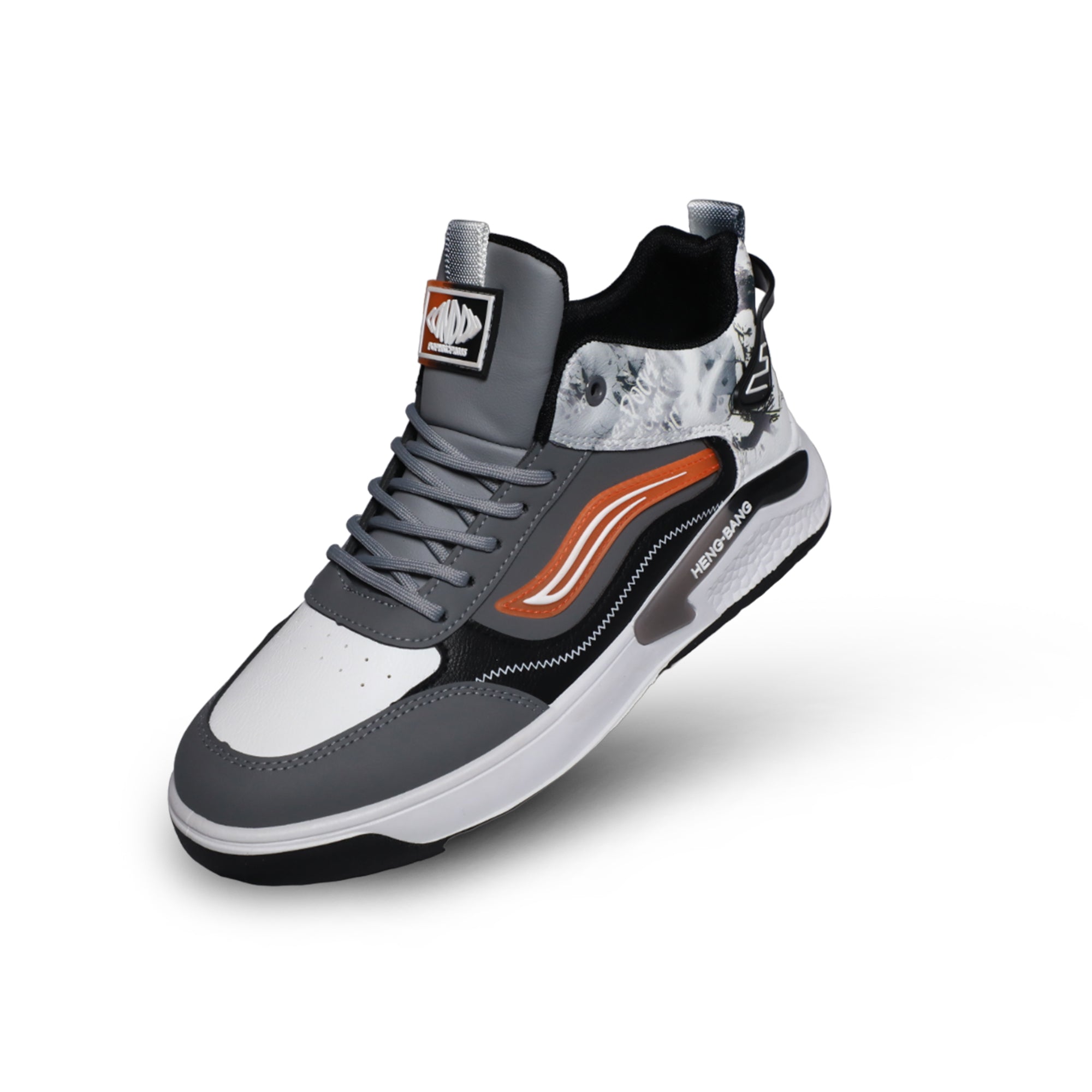 24045 Grey Sneakers, Sports, Stylish Shoes for Men