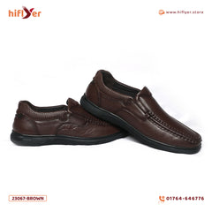 23068 Coffee More Finest non-slip footwear for leisure soft sole Mans Shoe