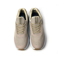 25081-Beige Lightweight Running Comfortable Sneaker