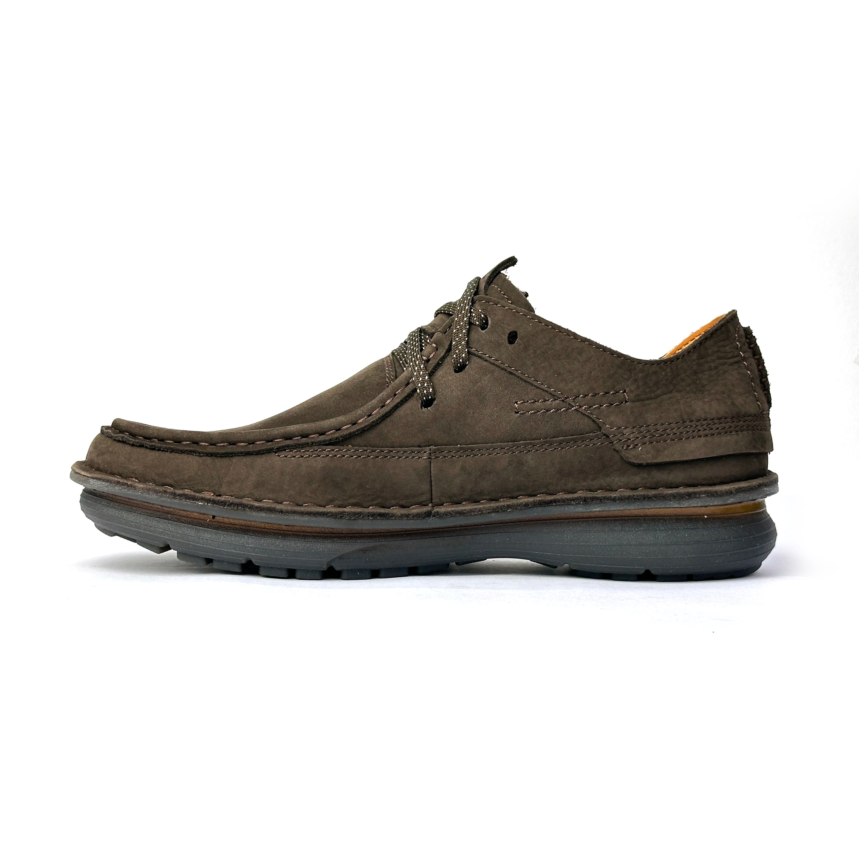 26073-Coffee  Genuine leather breathable non-slip footwear soft sole Casual Shoes for men