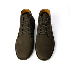 26075-Coffee high neck Genuine leather breathable non-slip footwear soft sole Casual Shoes for men